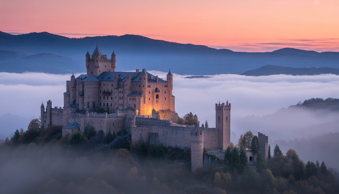 castillos en la montaña España
