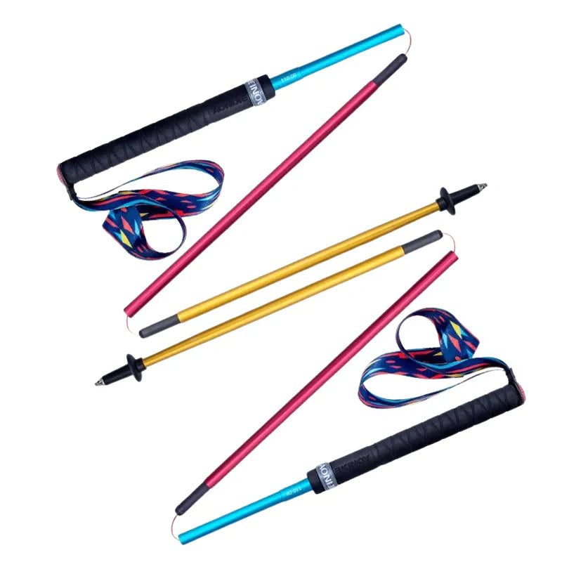 Equipaje Montaña - Bastones de senderismo de fibra de carbono