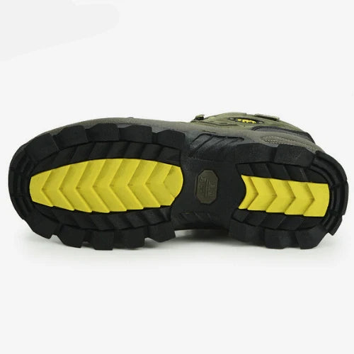 Equipaje Montaña - Botas de montaña altas de cuero de gamuza