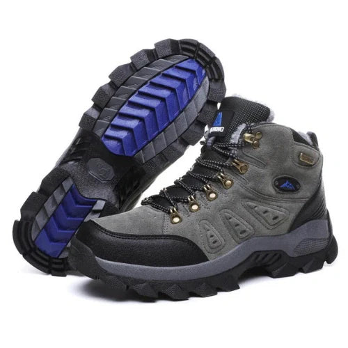 Equipaje Montaña - Botas de montaña altas de cuero de gamuza