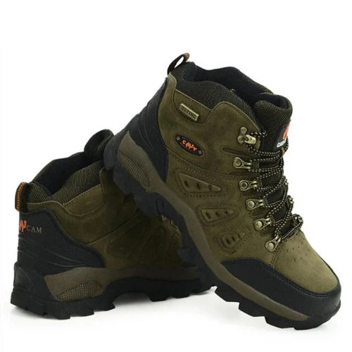 Equipaje Montaña - Botas de montaña altas de cuero de gamuza