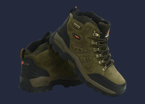 Equipaje Montaña - Botas de montaña altas de cuero de gamuza