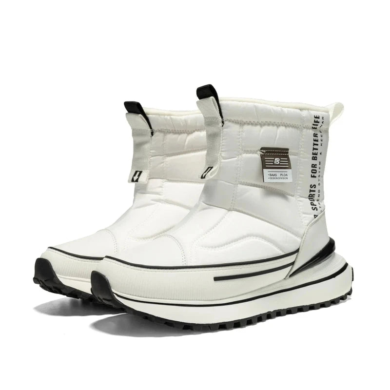 Equipaje Montaña - Botas de nieve con interior de algodón peludo para mujer
