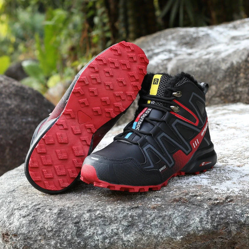 Equipaje Montaña - Botas de senderismo altas de invierno con forro de piel
