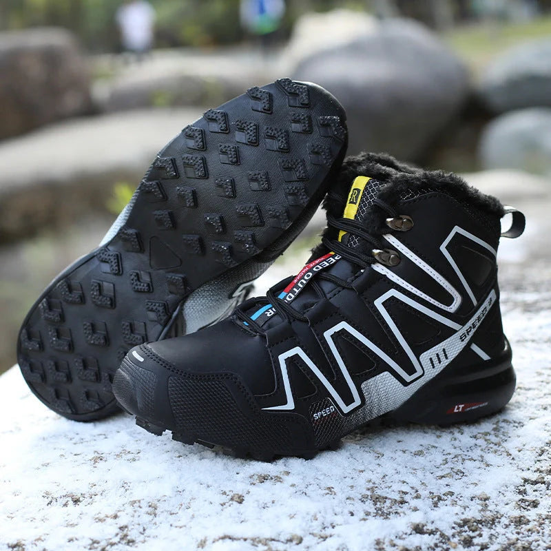 Equipaje Montaña - Botas de senderismo altas de invierno con forro de piel