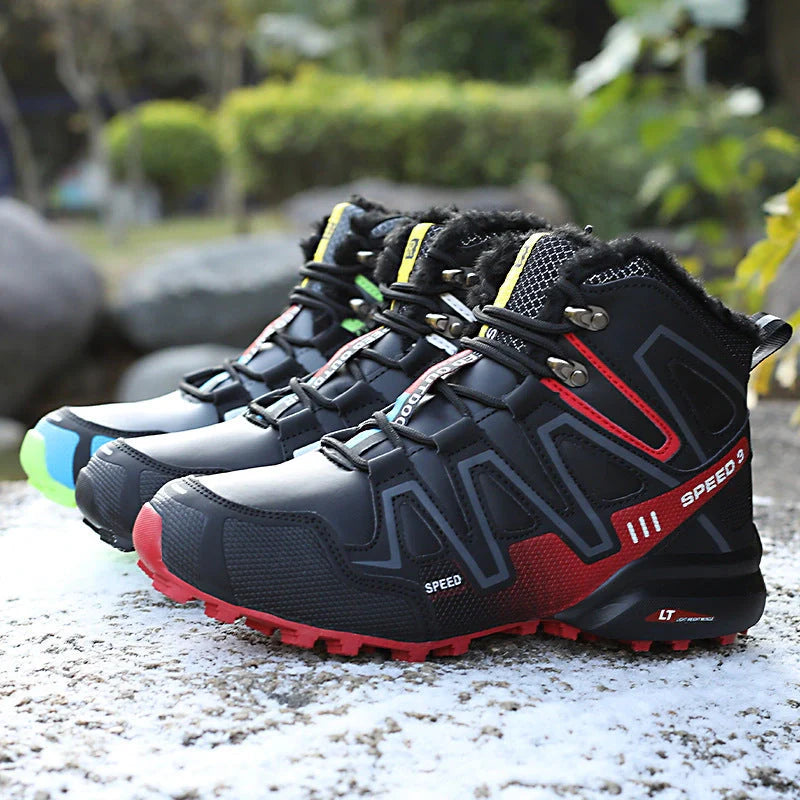 Equipaje Montaña - Botas de senderismo altas de invierno con forro de piel