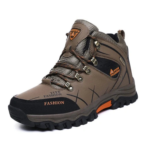 Equipaje Montaña - Botas de senderismo de cuero para hombre