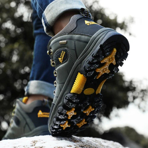 Equipaje Montaña - Botas de senderismo de cuero para hombre