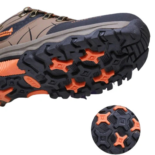 Equipaje Montaña - Botas de senderismo de cuero para hombre