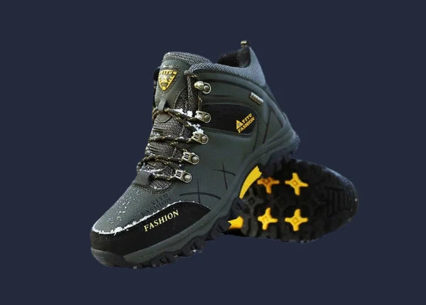 Equipaje Montaña - Botas de senderismo de cuero para hombre