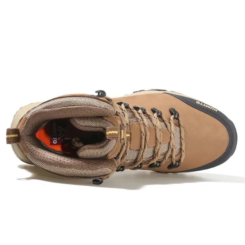Equipaje Montaña - Botas de senderismo impermeables de cuero