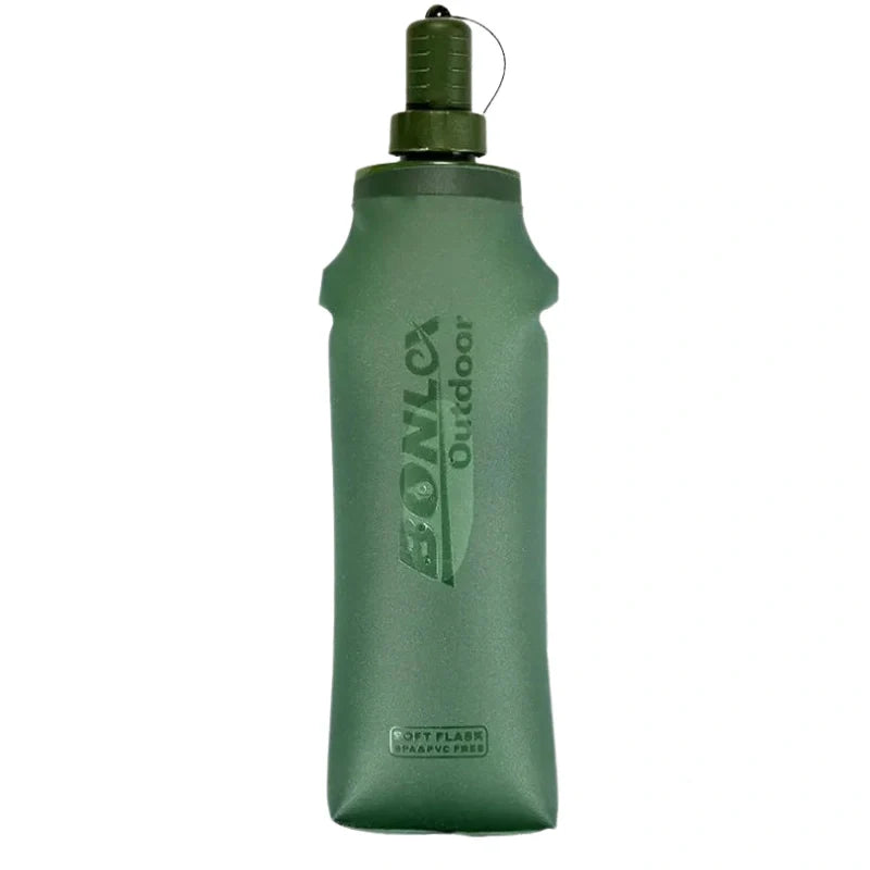 Equipaje Montaña - Botella de senderismo flexible y plegable de tpu
