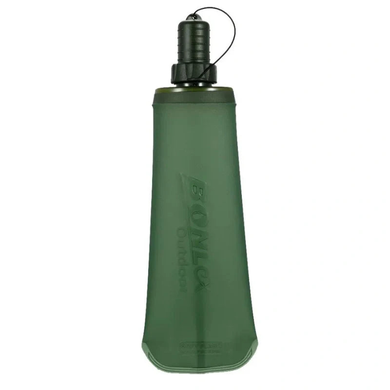 Equipaje Montaña - Botella de senderismo flexible y plegable de tpu