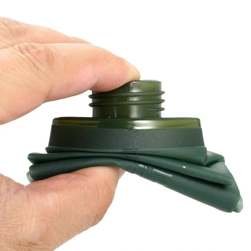 Equipaje Montaña - Botella de senderismo flexible y plegable de tpu