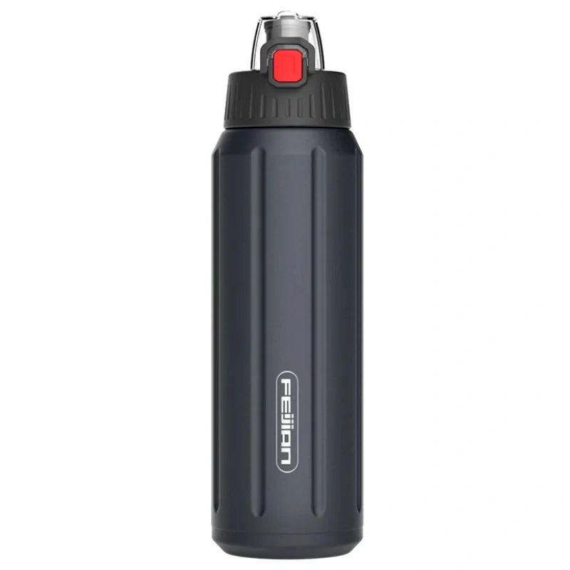 Equipaje Montaña - Botella térmica de acero inoxidable para senderismo