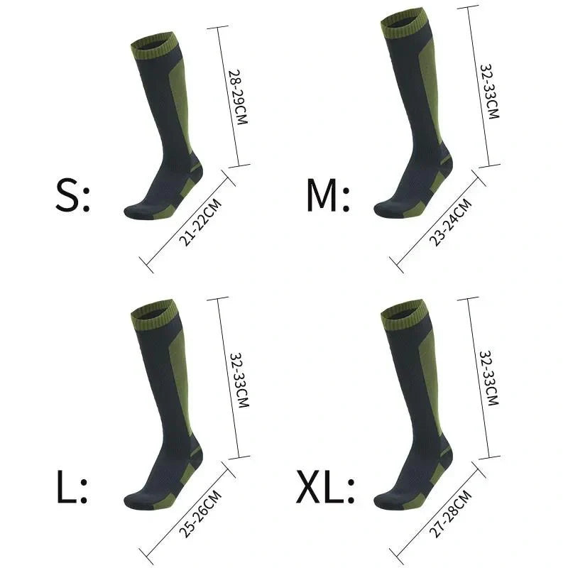 Equipaje Montaña - Calcetines de senderismo impermeables altos