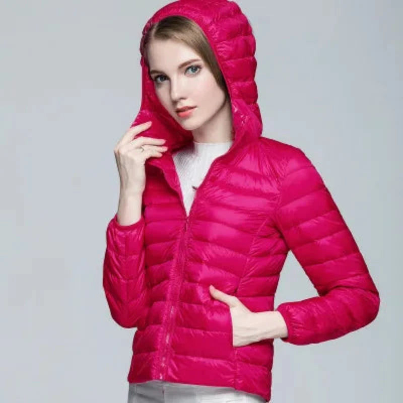 Equipaje Montaña - Chaqueta de senderismo con capucha para mujer