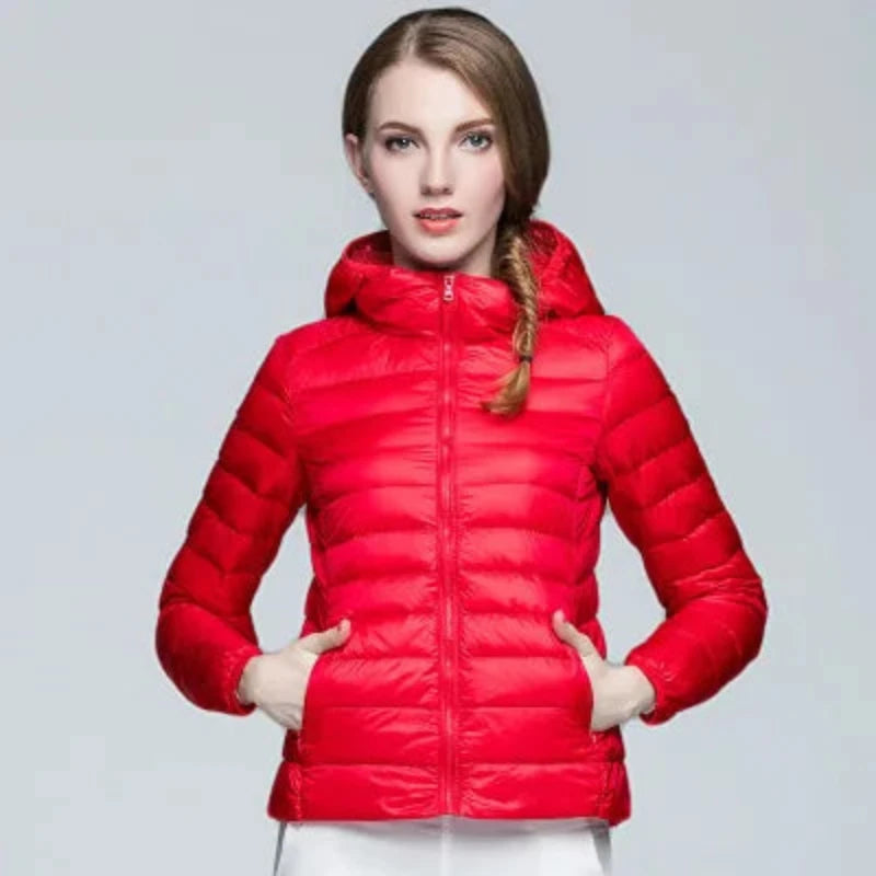 Equipaje Montaña - Chaqueta de senderismo con capucha para mujer