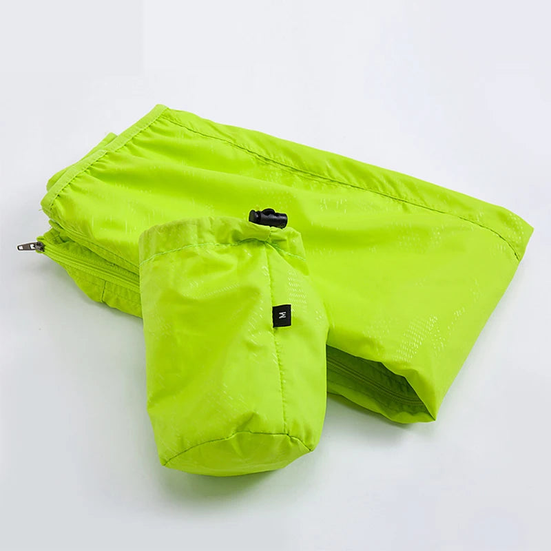 Equipaje Montaña - Chaqueta de senderismo impermeable cortavientos para hombre y mujer