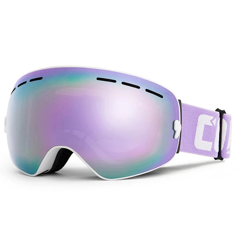 Equipaje Montaña - Gafas de esquí doble capa uv400 antivaho