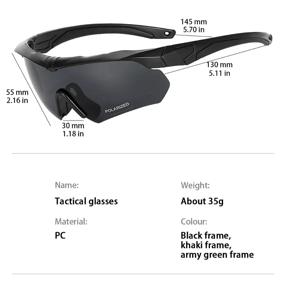 Equipaje Montaña - Gafas tácticas para senderismo