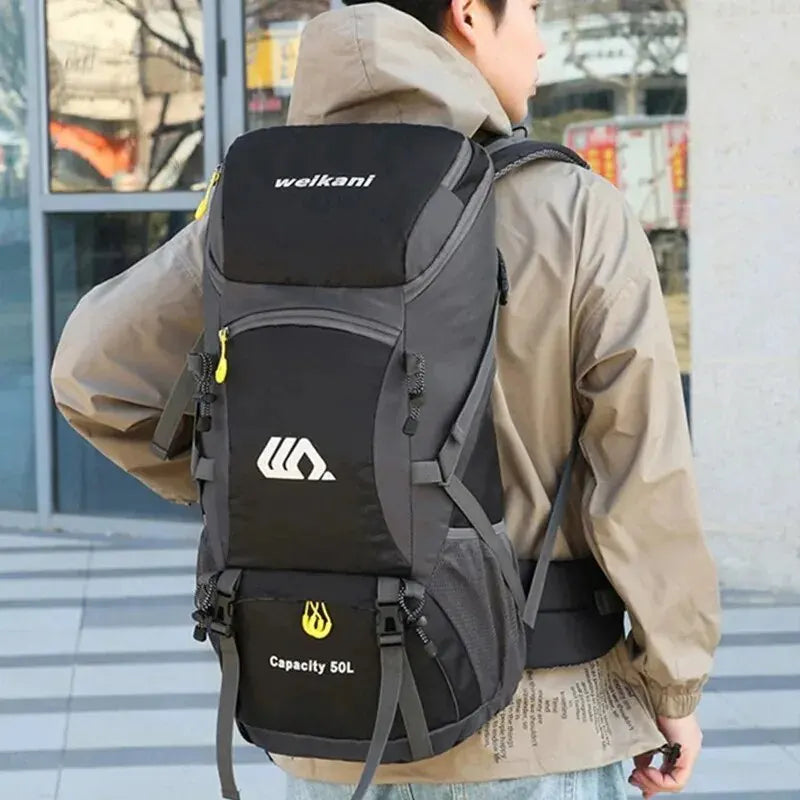Equipaje Montaña - Gran mochila de viaje impermeable para hombre