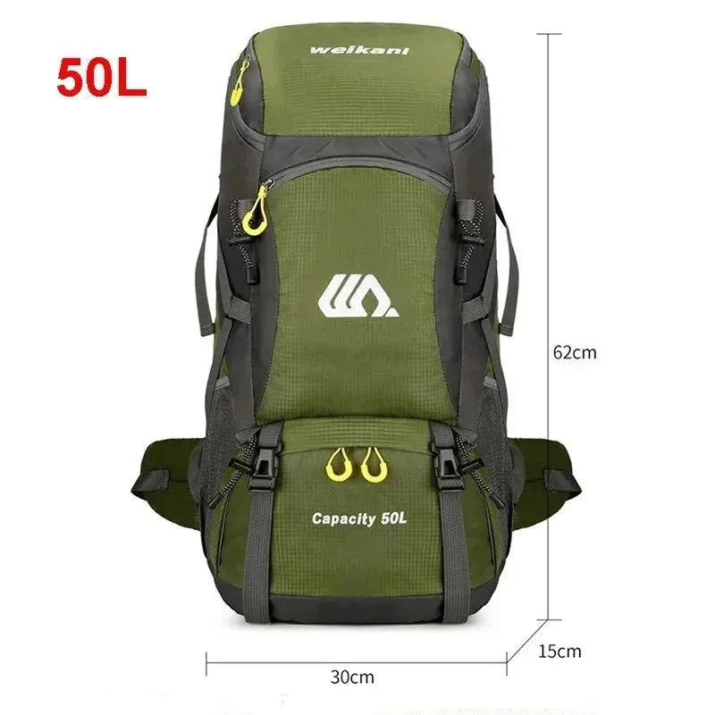 Equipaje Montaña - Gran mochila de viaje impermeable para hombre
