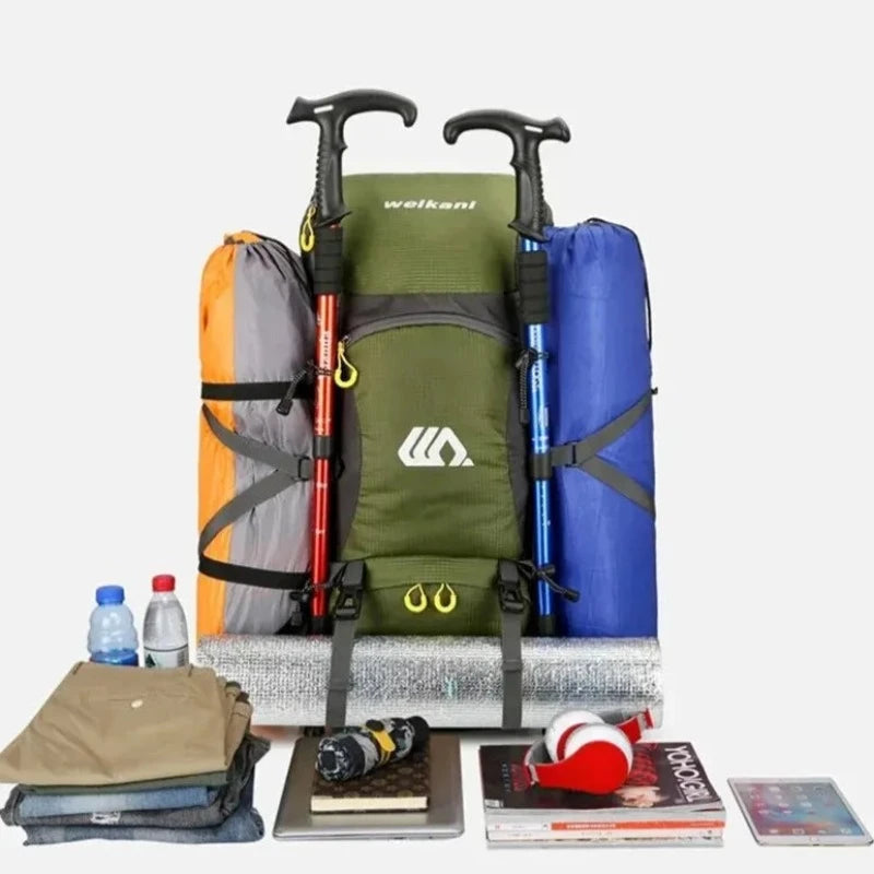 Equipaje Montaña - Gran mochila de viaje impermeable para hombre