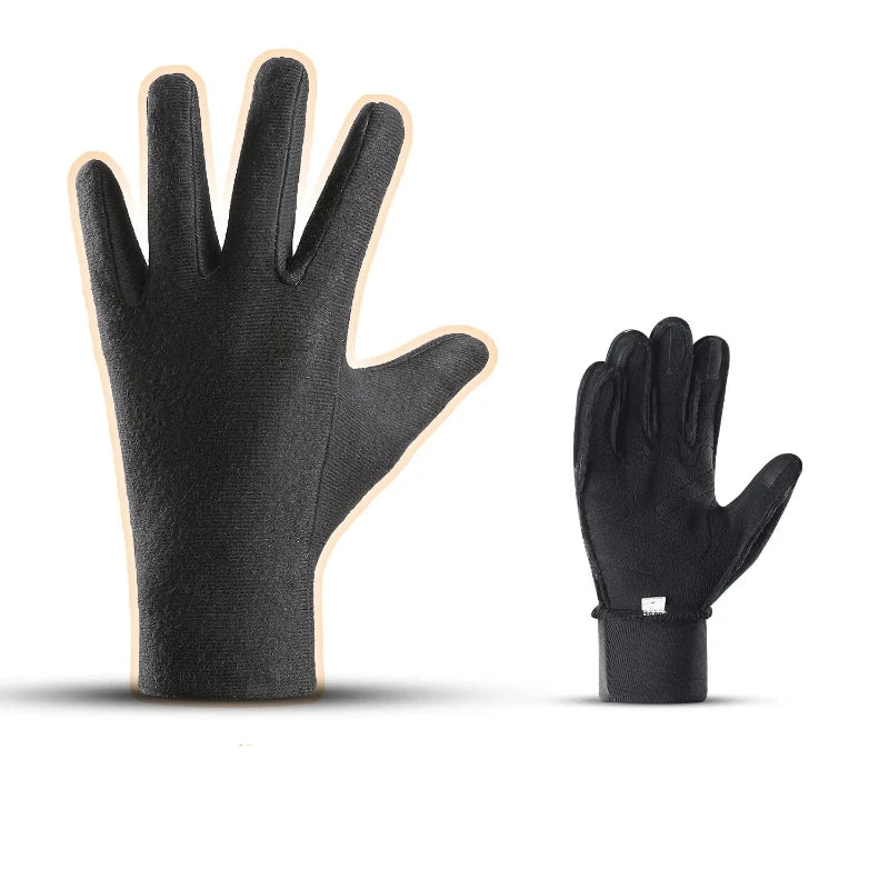 Equipaje Montaña - Guantes de senderismo impermeables para hombre