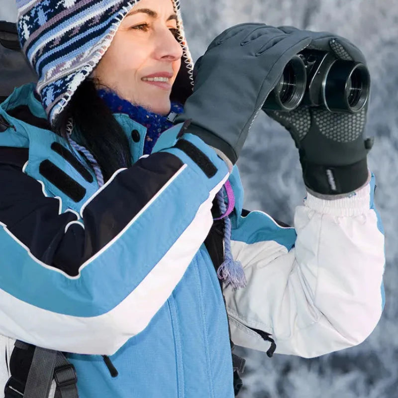 Equipaje Montaña - Guantes de senderismo impermeables para hombres y mujeres