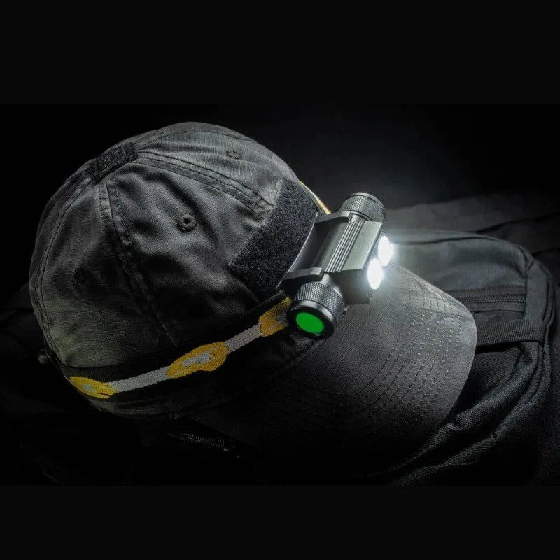 Equipaje Montaña - Linterna frontal potente con doble led