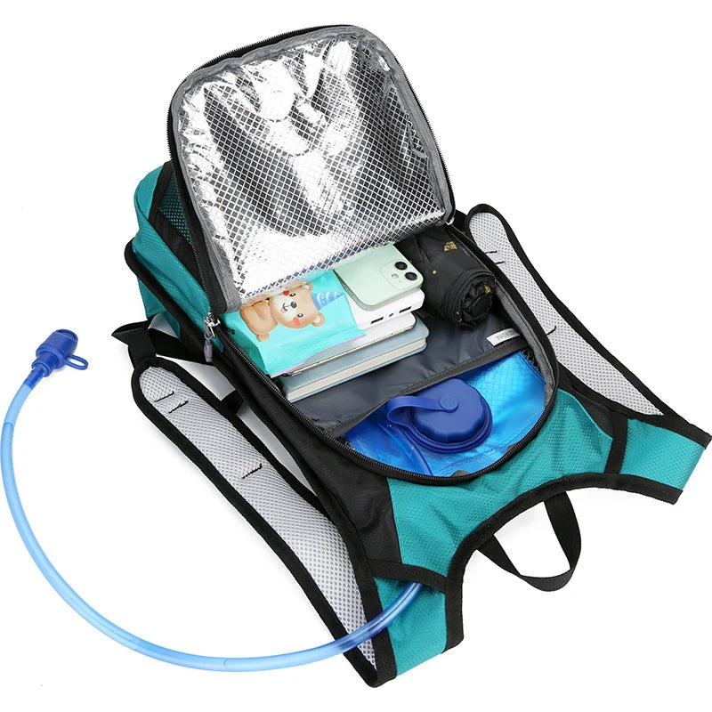 Equipaje Montaña - Mochila de senderismo impermeable de 13l para bicicleta