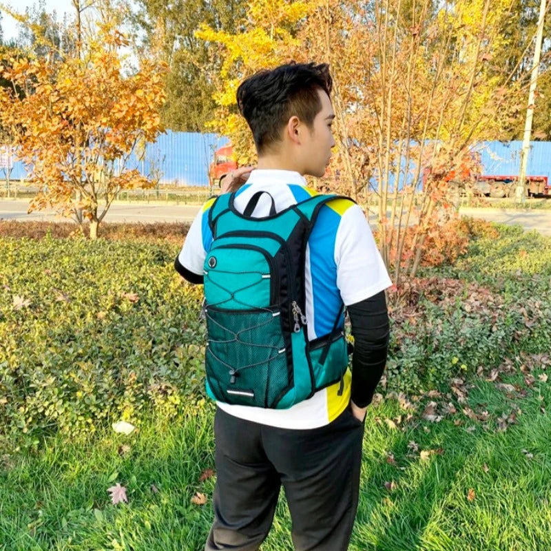 Equipaje Montaña - Mochila de senderismo impermeable de 13l para bicicleta