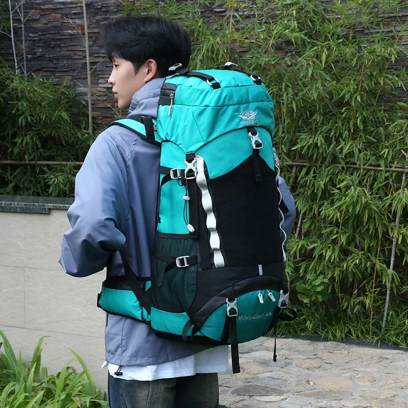 Equipaje Montaña - Mochila de senderismo multifuncional 60l