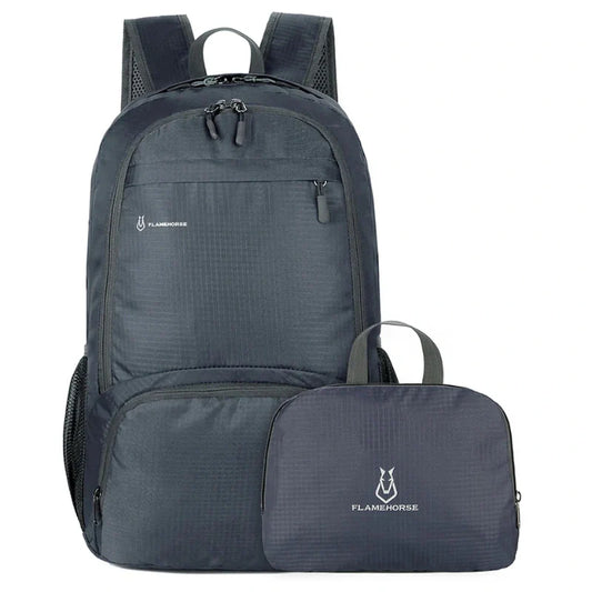 Equipaje Montaña - Mochila de senderismo para hombre plegable con almacenamiento práctico