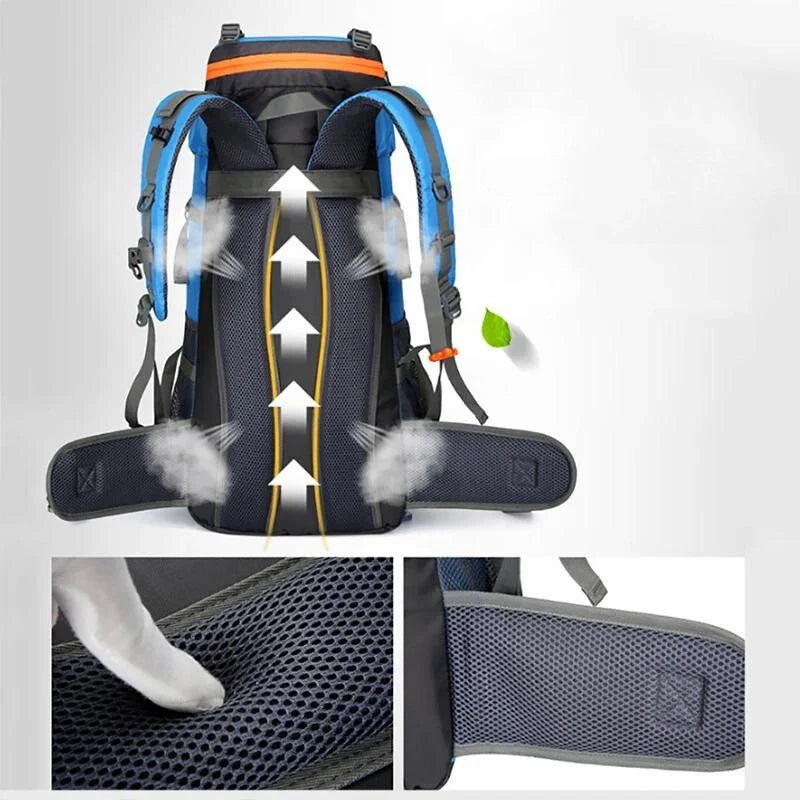 Equipaje Montaña - Mochila de senderismo para mujer 70l