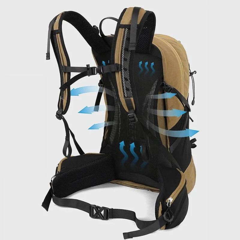 Equipaje Montaña - Mochila de senderismo y alpinismo impermeable para hombre y mujer 35l