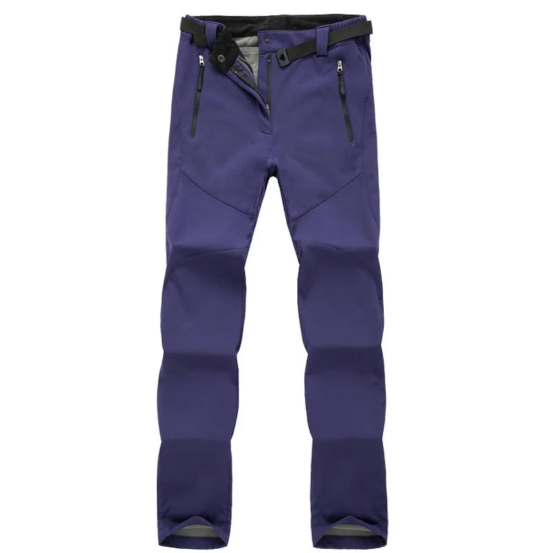 Equipaje Montaña - Pantalón de exterior de felpa gruesa para mujer