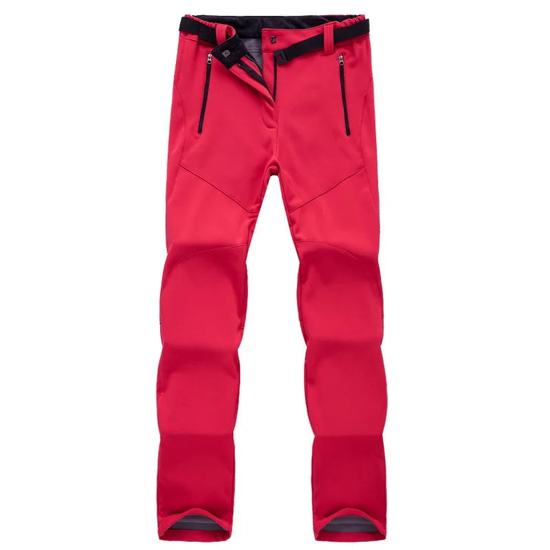 Equipaje Montaña - Pantalón de exterior de felpa gruesa para mujer