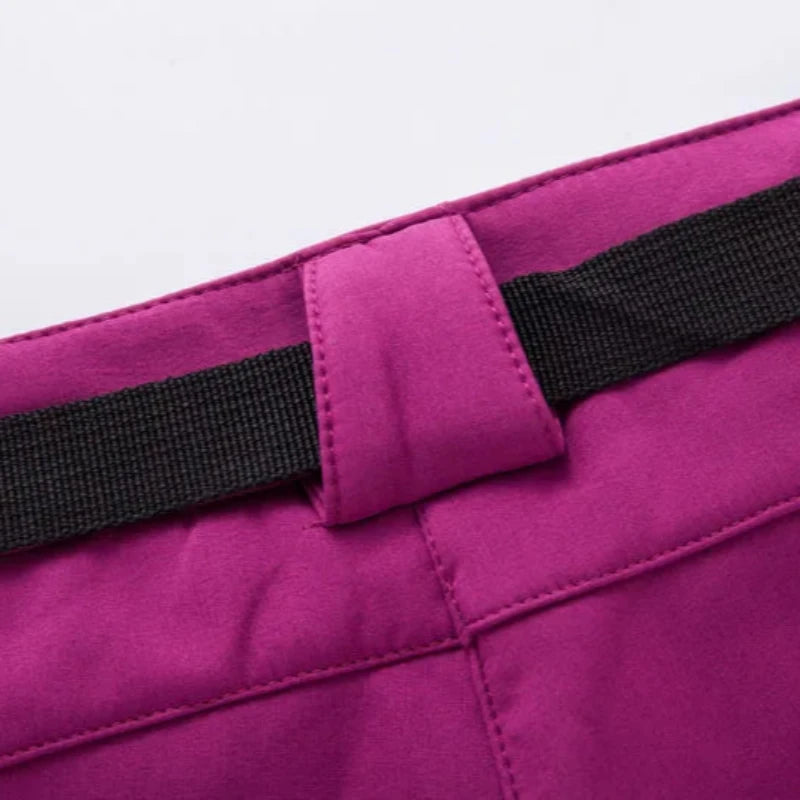 Equipaje Montaña - Pantalón de exterior de felpa gruesa para mujer