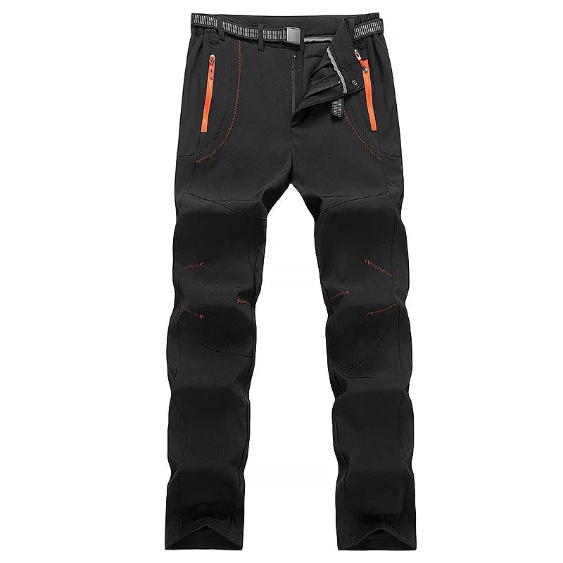 Equipaje Montaña - Pantalón de senderismo de felpa gruesa y cálida para hombre