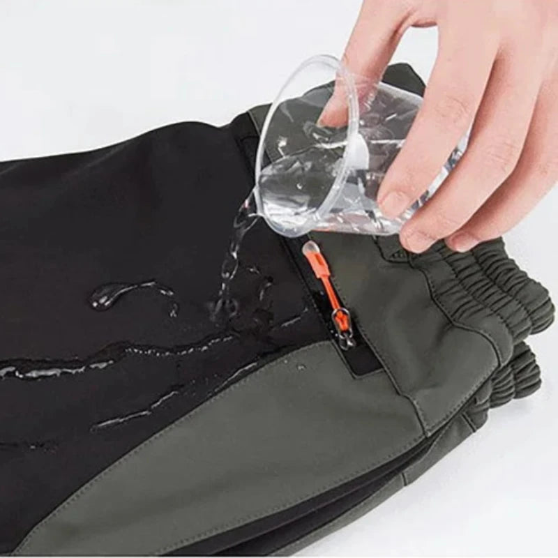 Equipaje Montaña - Pantalón de senderismo de felpa gruesa y cálida para hombre
