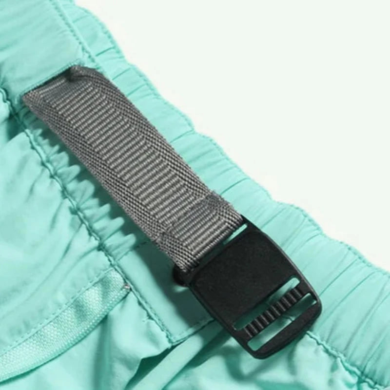 Equipaje Montaña - Pantalón de senderismo desmontable en short para mujer