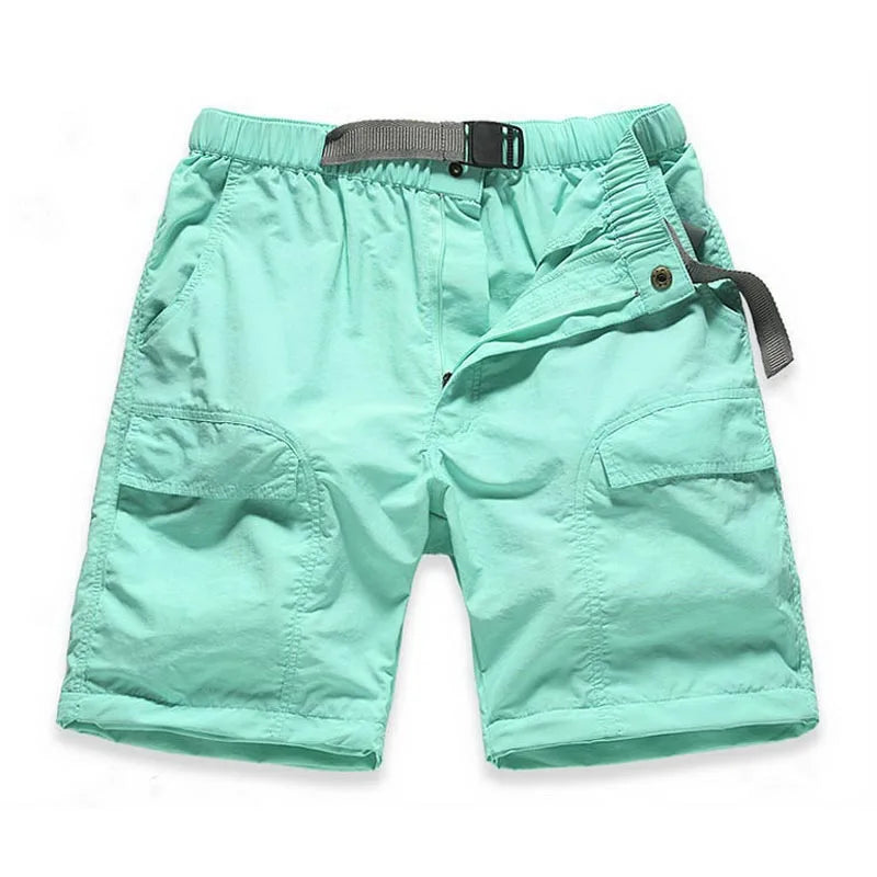 Equipaje Montaña - Pantalón de senderismo desmontable en short para mujer