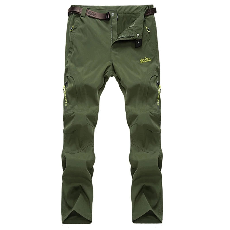 Equipaje Montaña - Pantalón de senderismo para hombre con cinturón