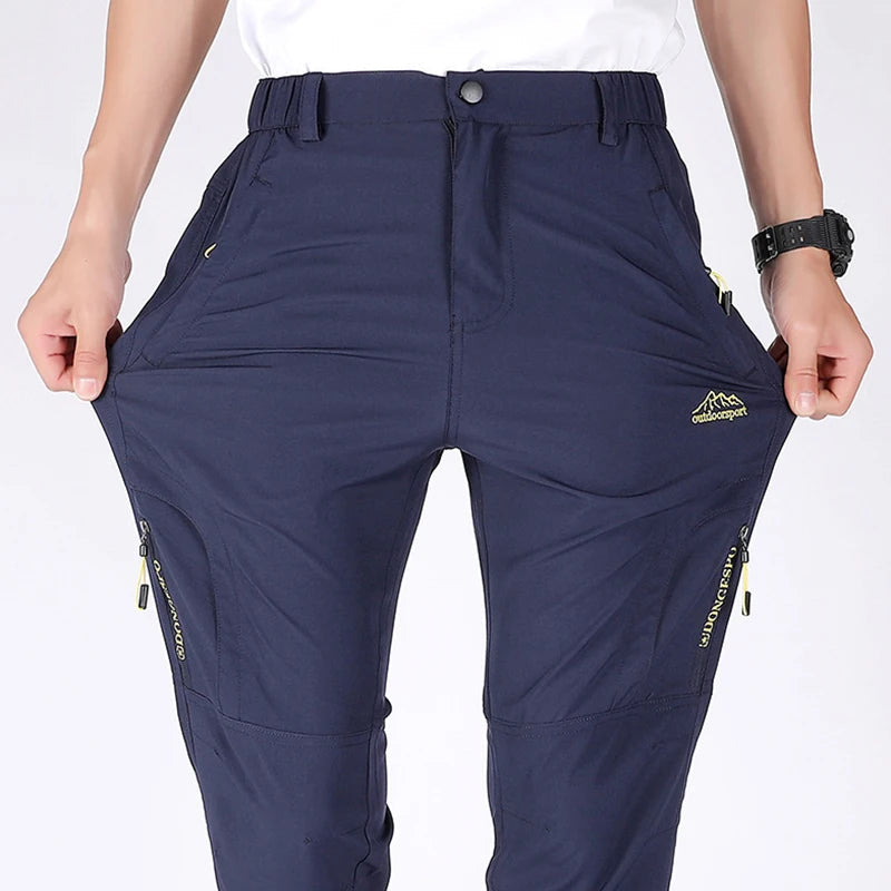 Equipaje Montaña - Pantalón de senderismo para hombre con cinturón