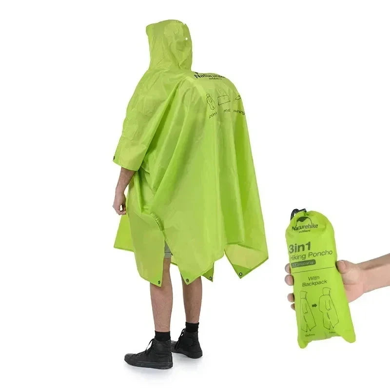 Equipaje Montaña - Poncho de senderismo impermeable