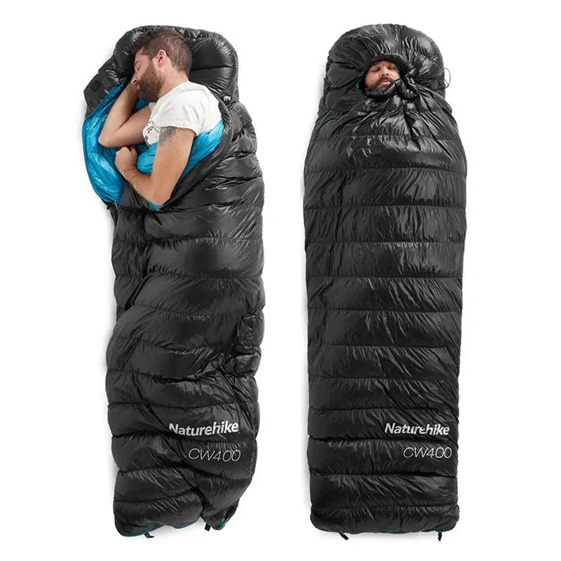 Equipaje Montaña - Saco de dormir impermeable para clima frío extremo para senderismo