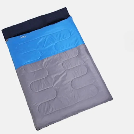 Equipaje Montaña - Saco de dormir para 2 personas separable en tela anti desgarros