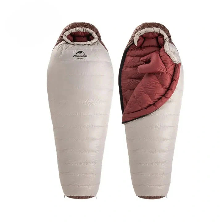 Equipaje Montaña - Saco de dormir para clima frío estilo momia de nylon